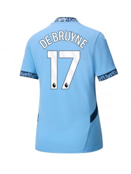 Manchester City Kevin De Bruyne #17 Heimtrikot für Frauen 2024-25 Kurzarm